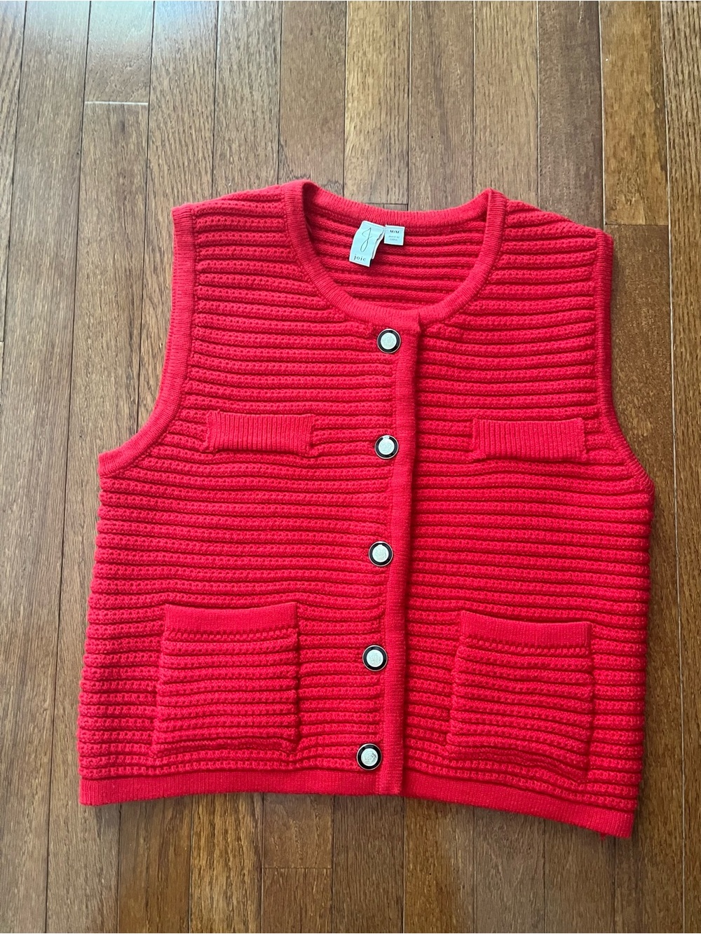 Joie Lady Jacket Cardigan USA Red